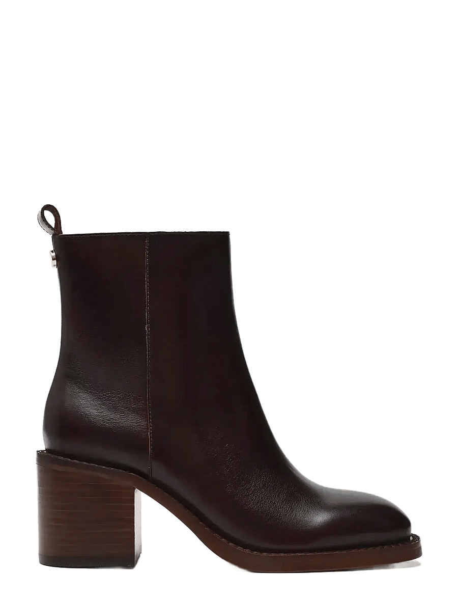 Steve Madden - Slender - heeled ankle boots - brown leather - 1