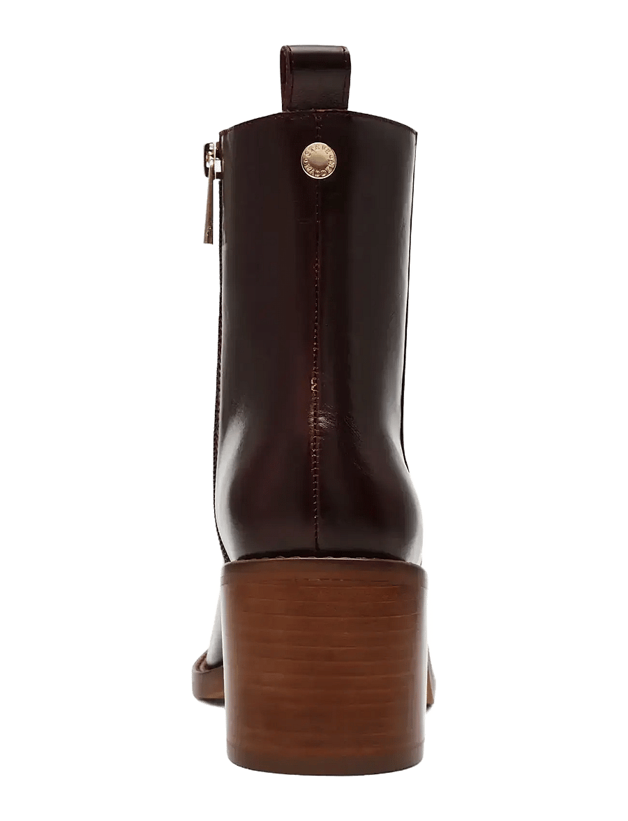 Steve Madden - Slender - heeled ankle boots - brown leather - 3