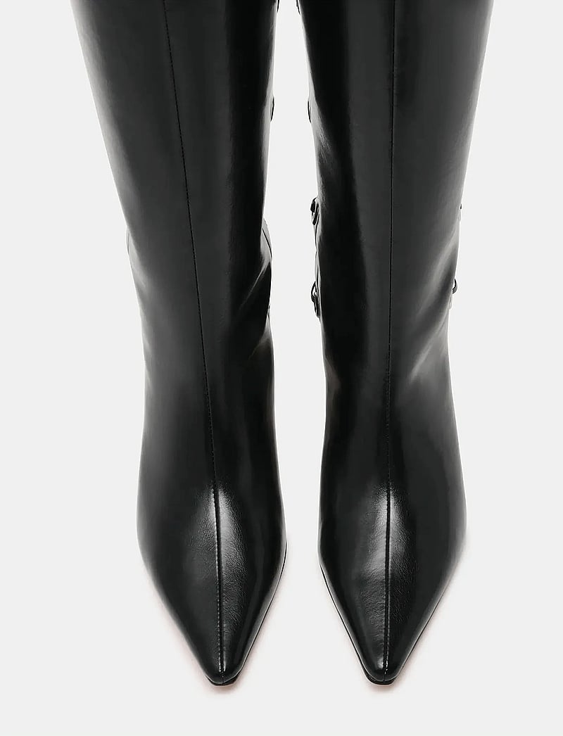 Steve Madden - Ballpark - pika säärega saapad - black - 3