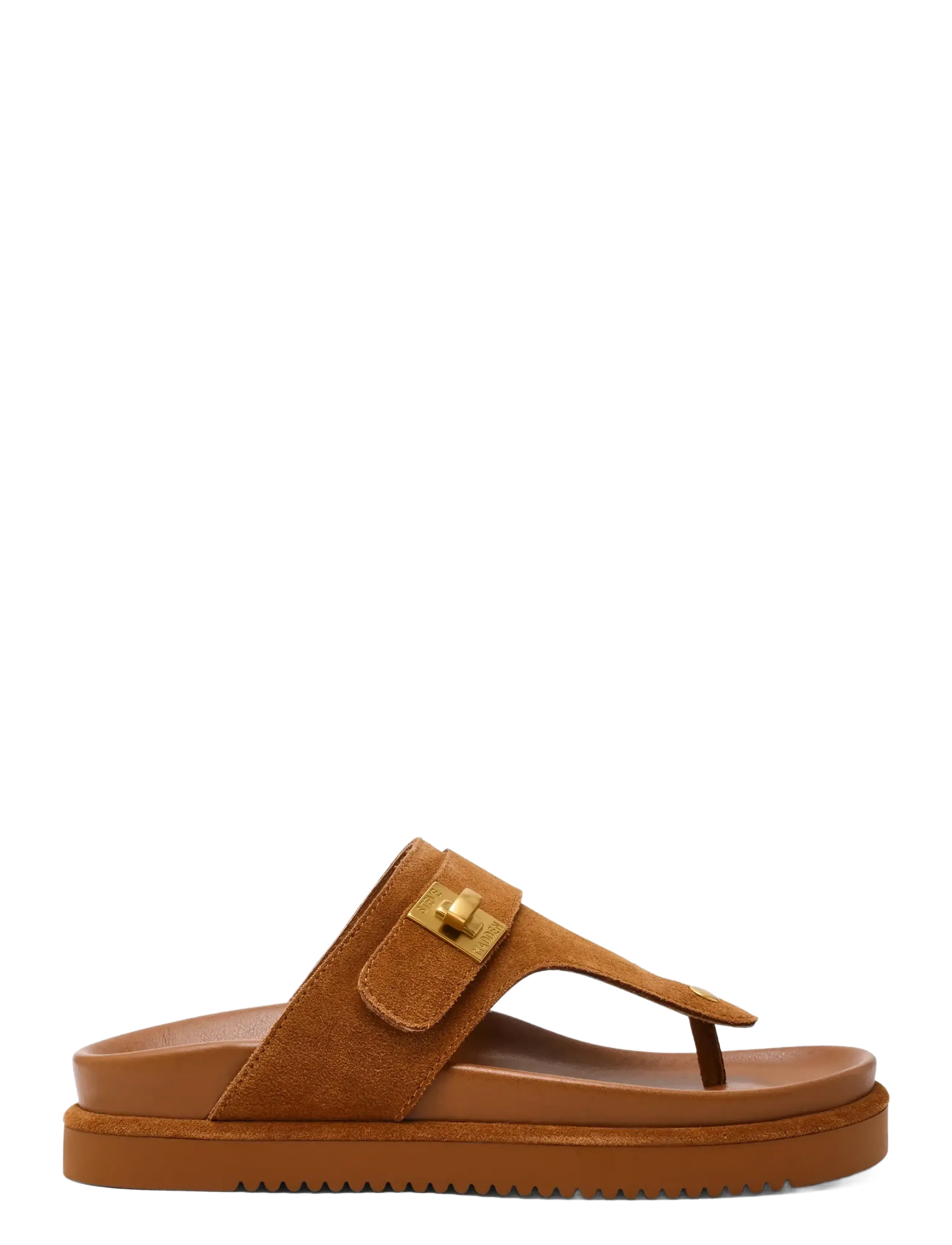 Steve Madden Tuned-In, 36, Brown, Sandaler > Flade Sandals, Dame