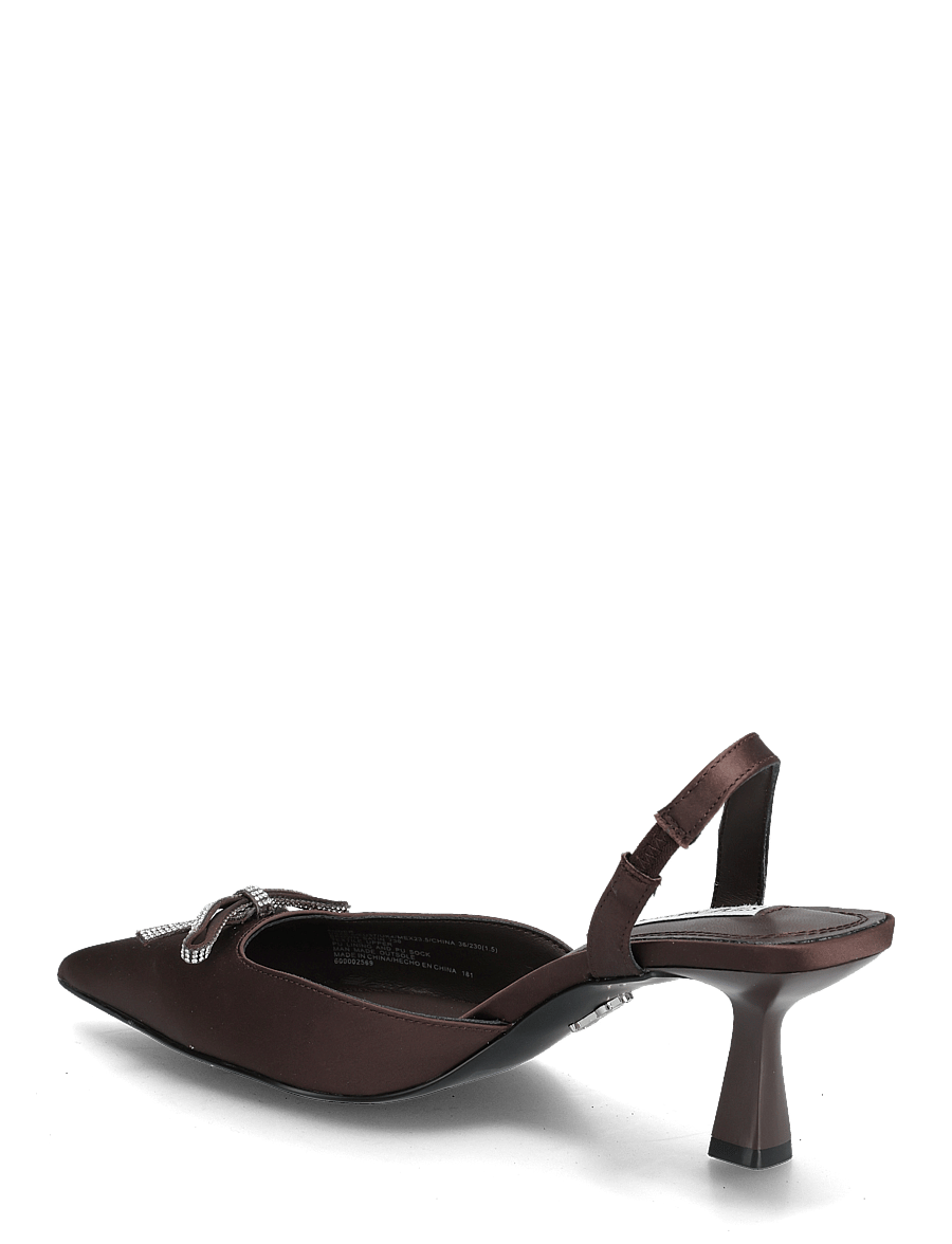 Steve Madden - Ander - escarpins - brown satin - 2