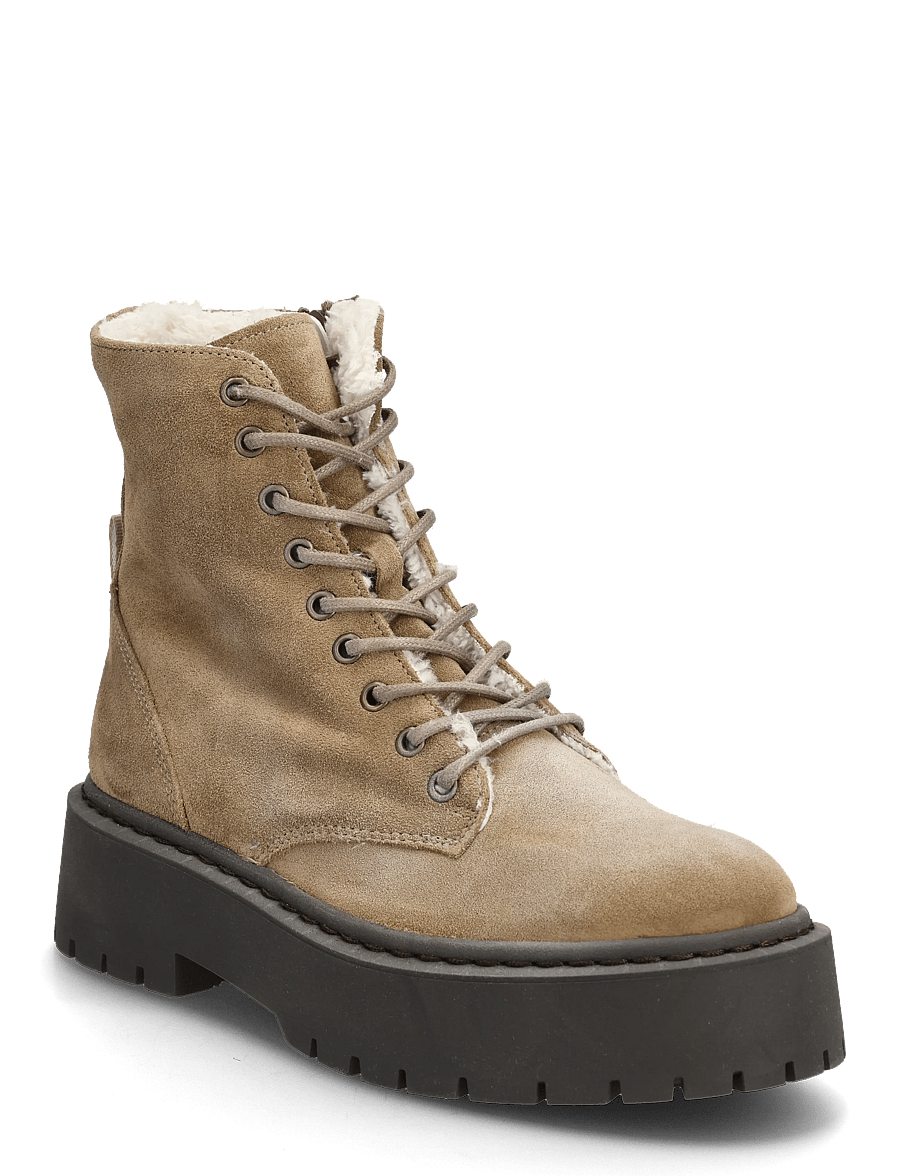 Steve Madden - Skylar-Fl - platta ankelboots - taupe/brown - 0