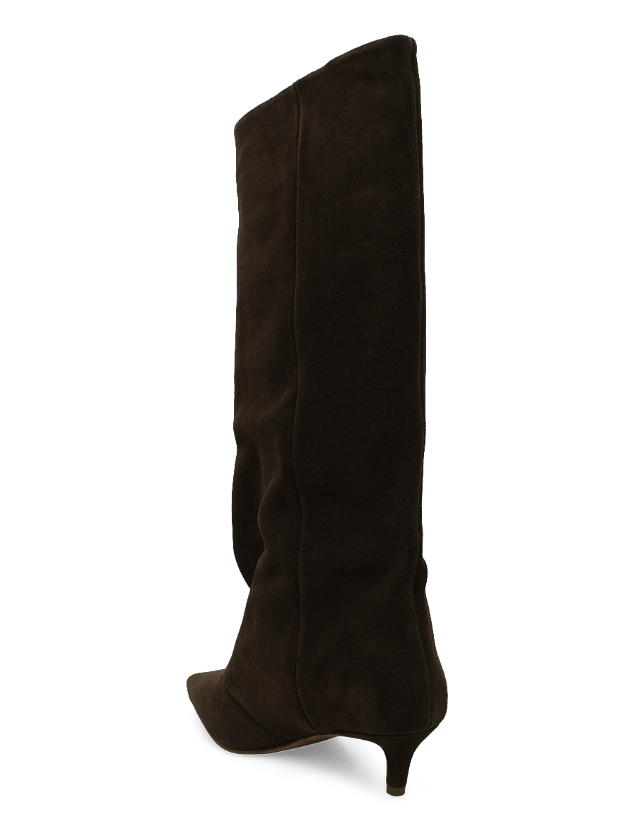 Steve Madden - Luca - kniehohe stiefel - brown suede - 1