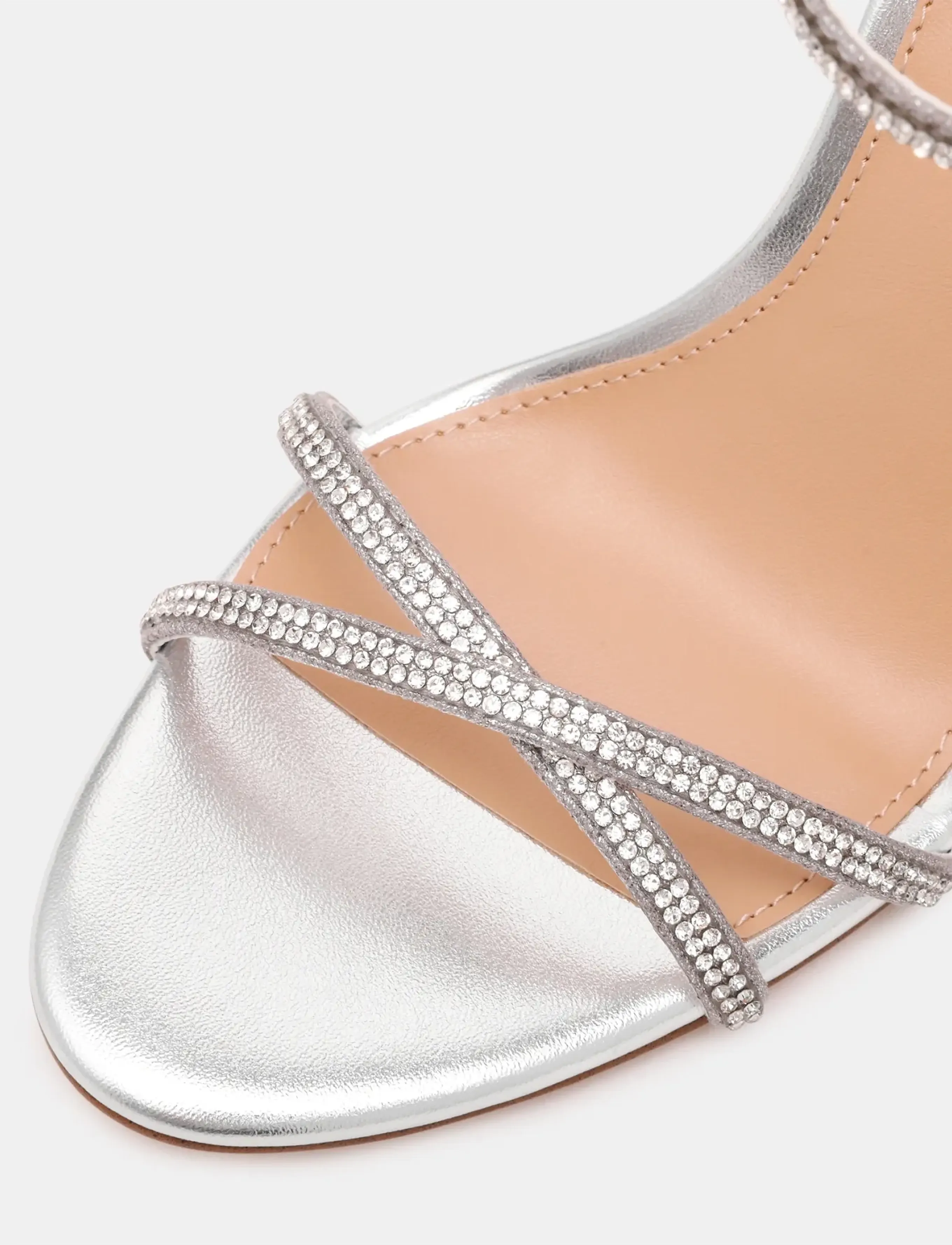 Steve Madden - Jypsey-CNR - heeled sandals - silver - 4
