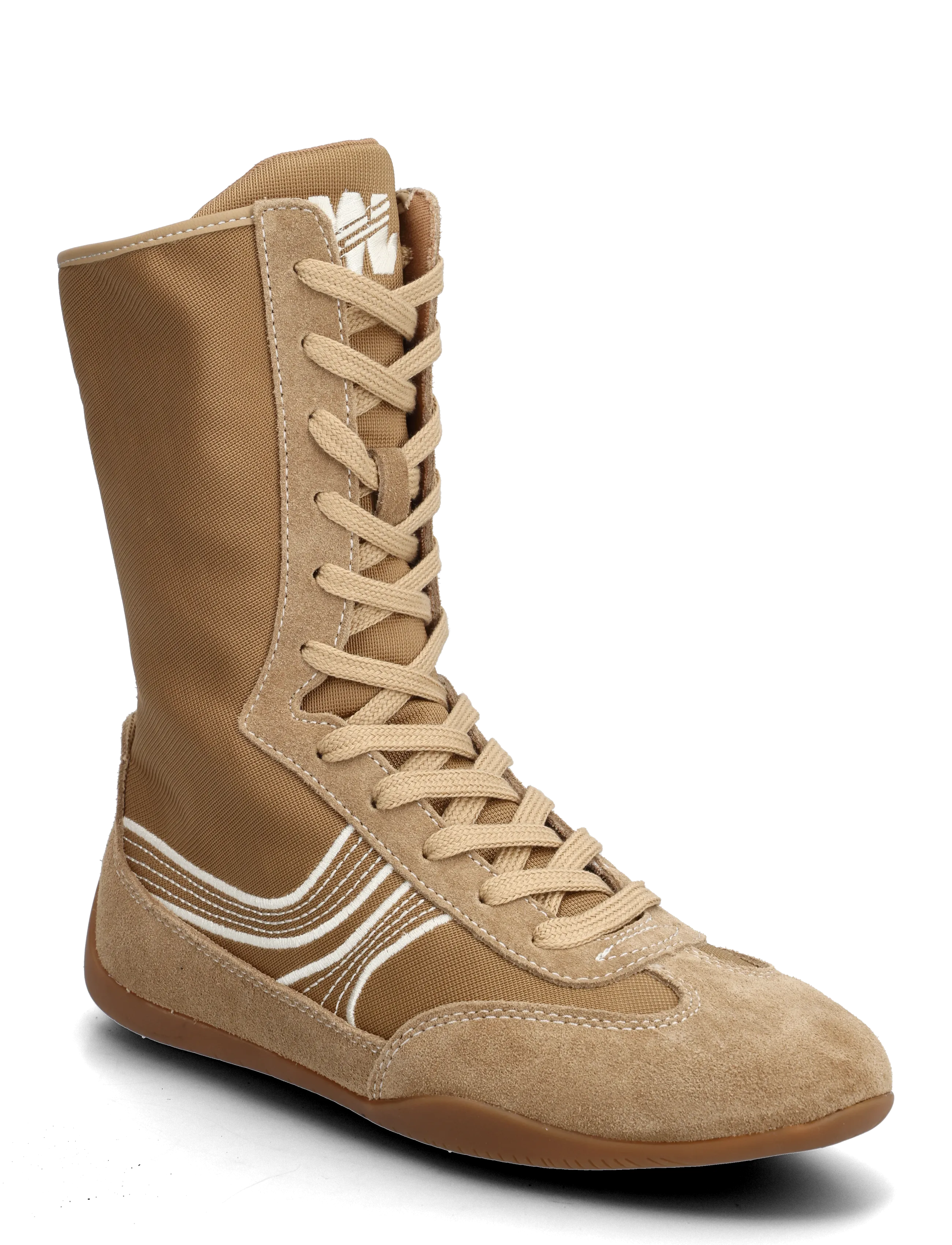 Steve Madden Paxtin - Sneakers - CHESTNUT / beige