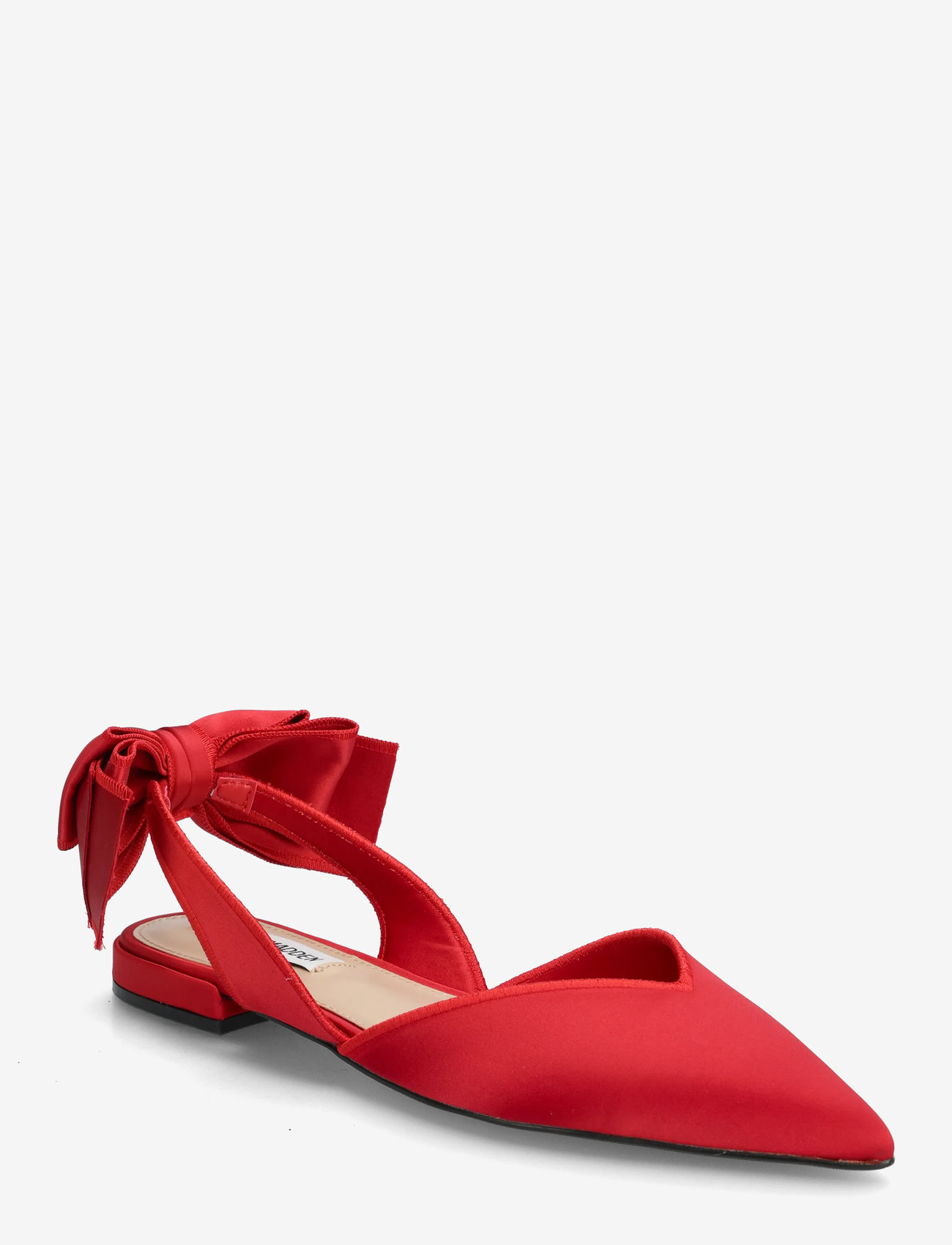 Steve Madden - Synthia - platta slingbacks - red satin - 0