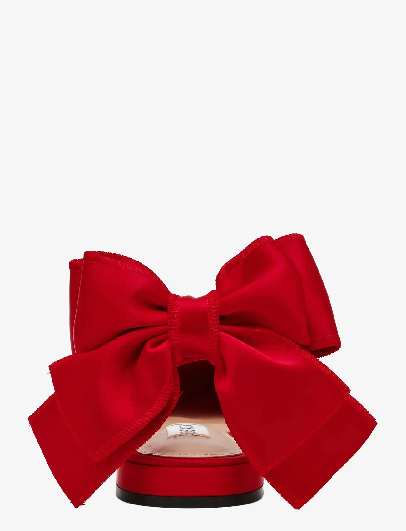 Steve Madden - Synthia - platta slingbacks - red satin - 4