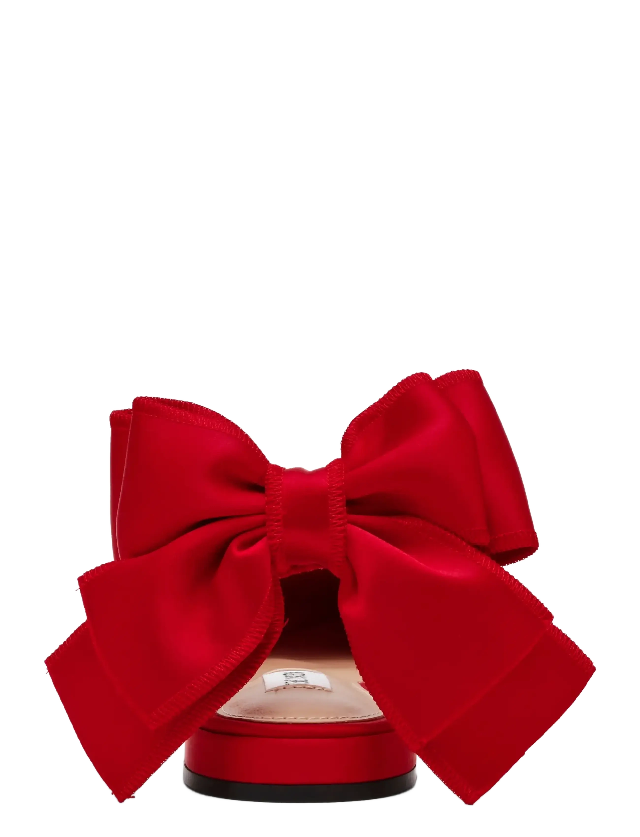 Steve Madden - Synthia - flade slingbacks - red satin - 4