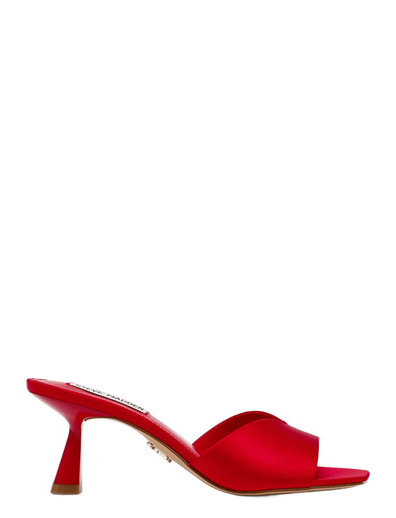 Steve Madden - Ivie - peeptoes - red satin - 1