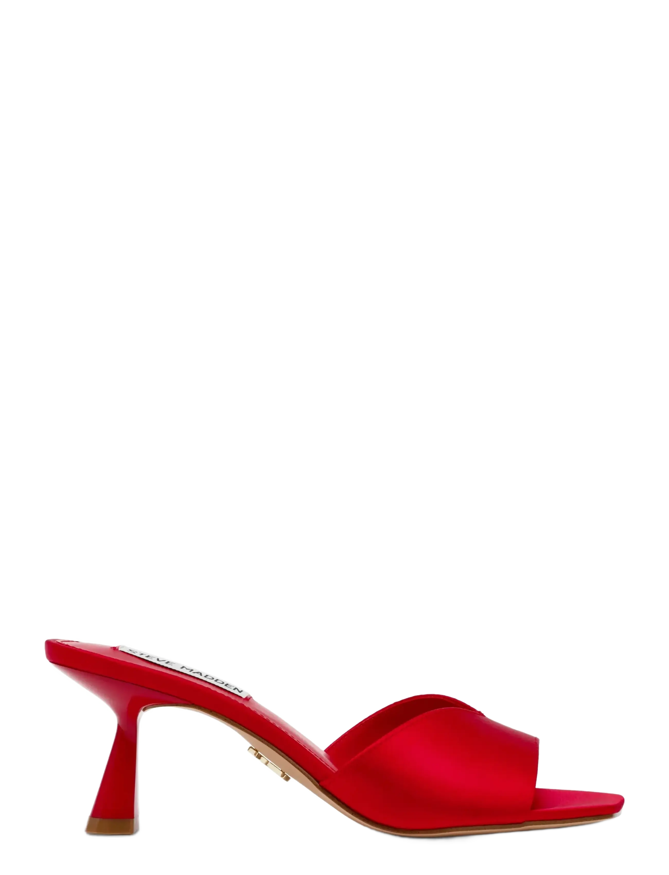 Steve Madden - Ivie - mules med hæle - red satin - 1