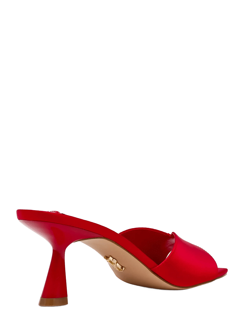 Steve Madden - Ivie - peeptoes - red satin - 2