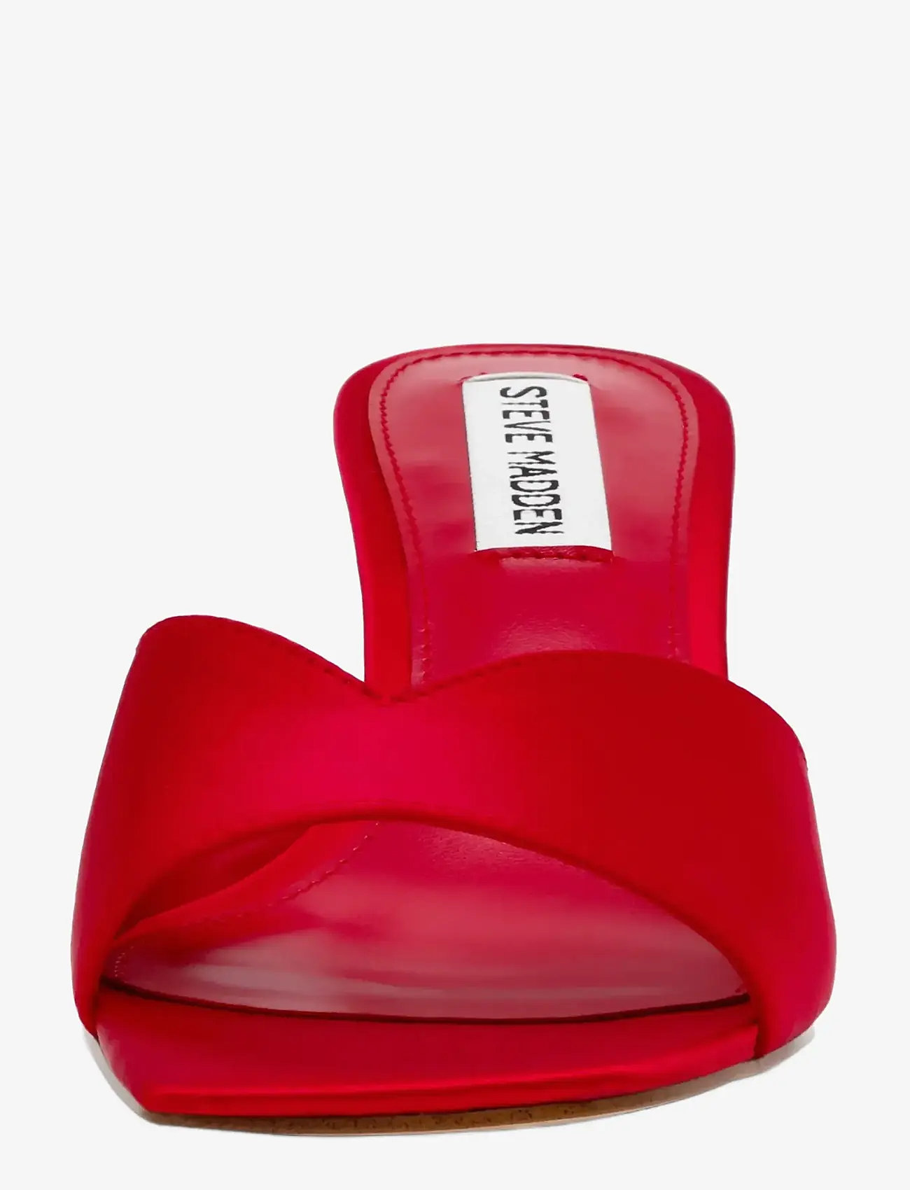 Steve Madden - Ivie - peeptoes - red satin - 3