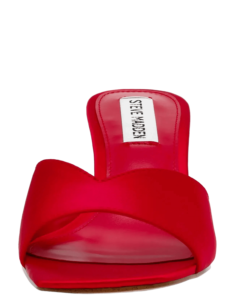 Steve Madden - Ivie - peeptoes - red satin - 3
