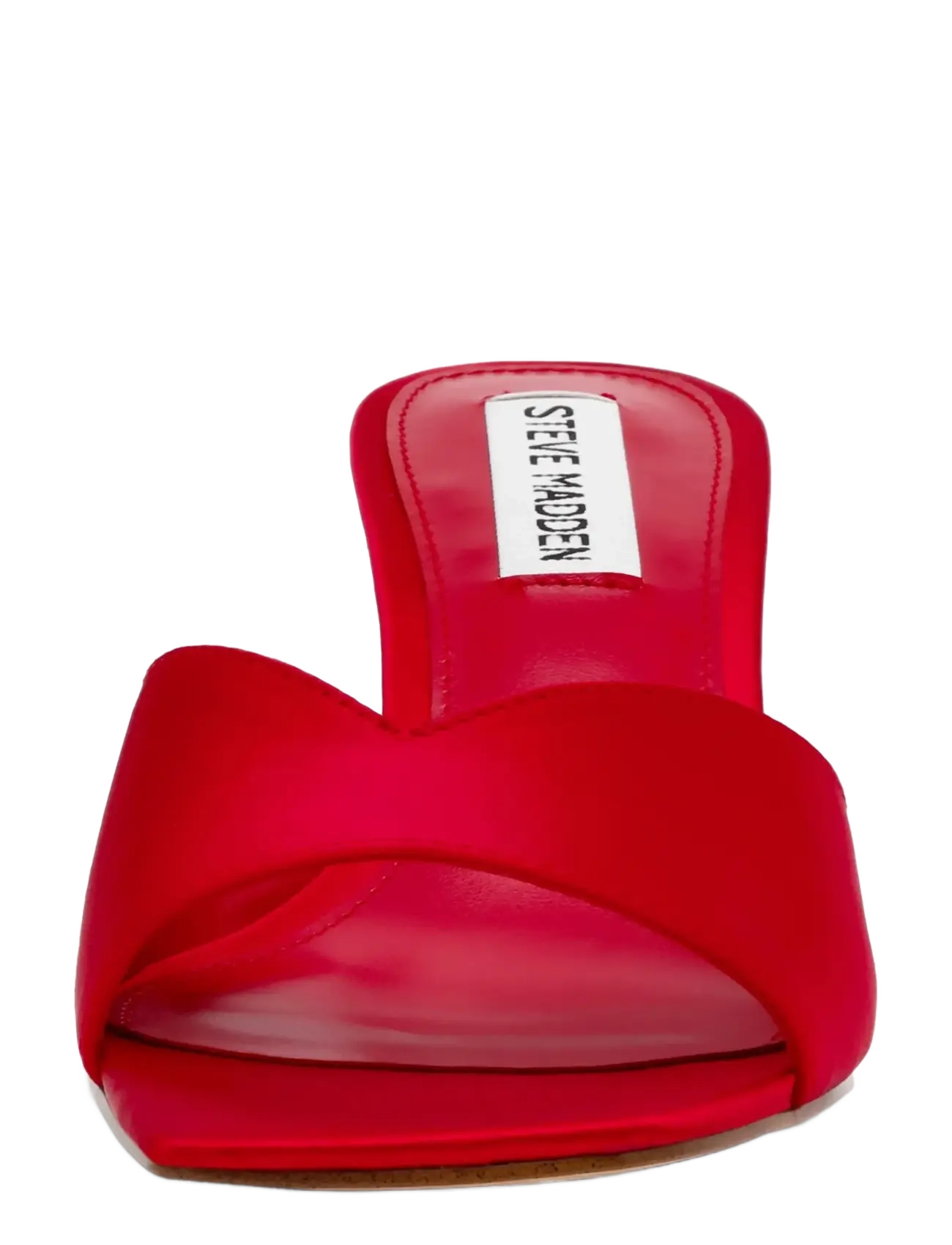 Steve Madden - Ivie - mules med hæle - red satin - 3