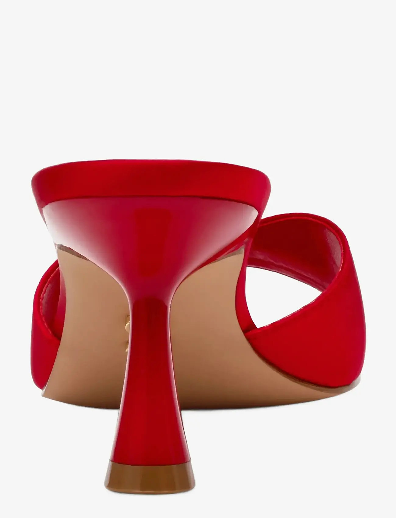 Steve Madden - Ivie - peeptoes - red satin - 4