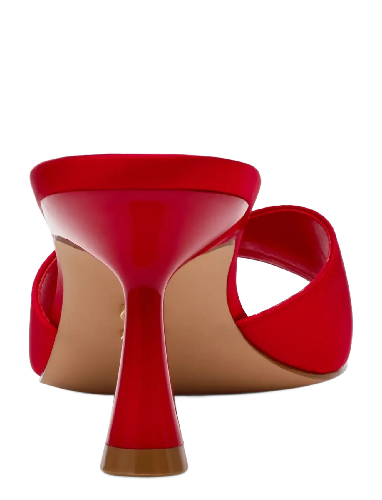 Steve Madden - Ivie - mules med hæle - red satin - 4