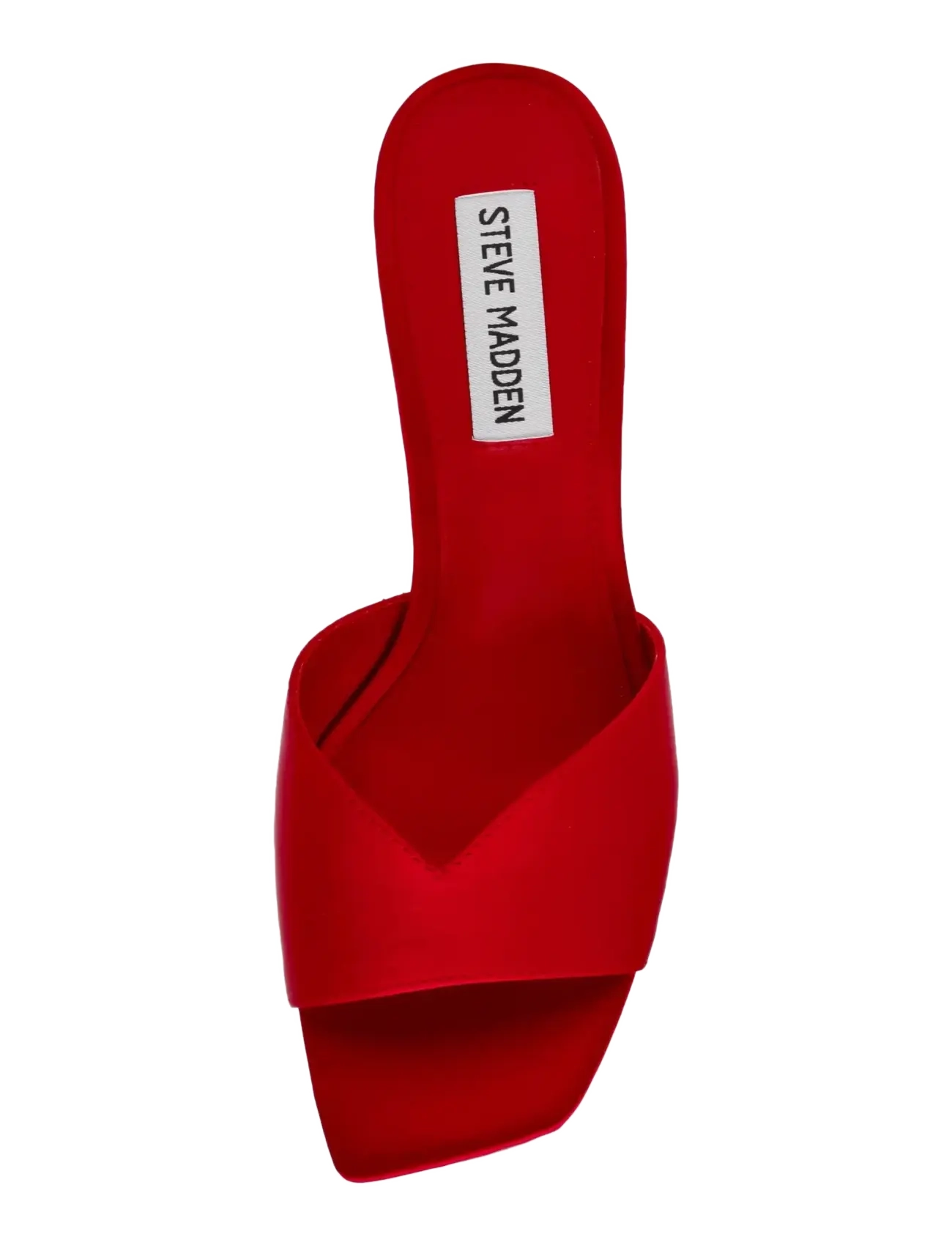 Steve Madden - Ivie - mules med hæle - red satin - 5