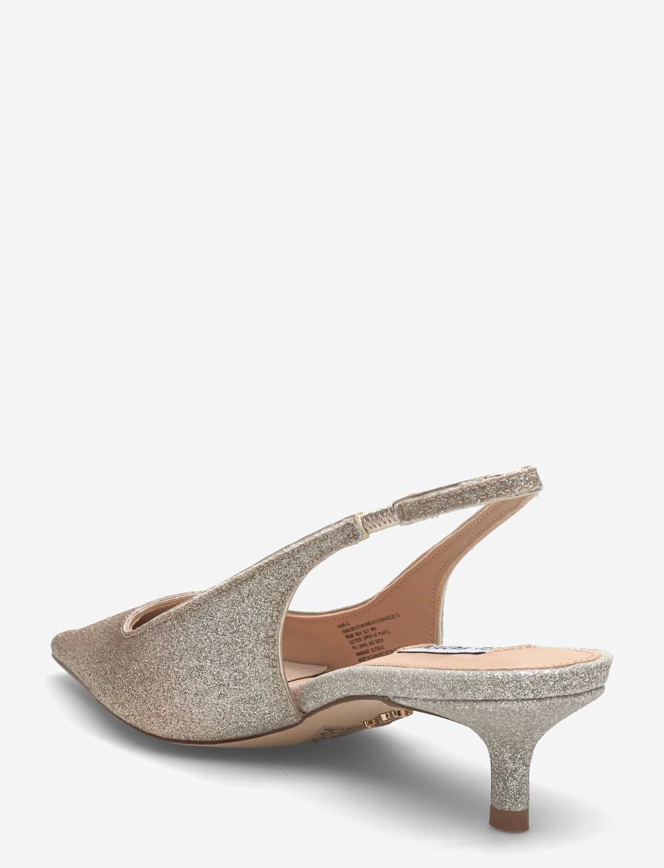 Steve Madden - Kari-G - heeled slingbacks - rose bsh glit - 2