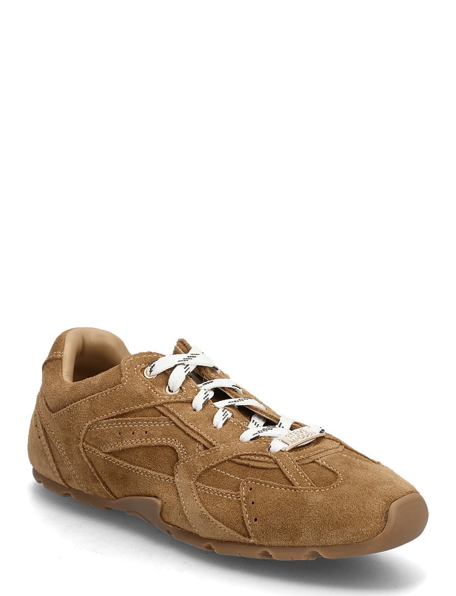 Steve Madden - Asiel - niedrige sneaker - camel suede - 0