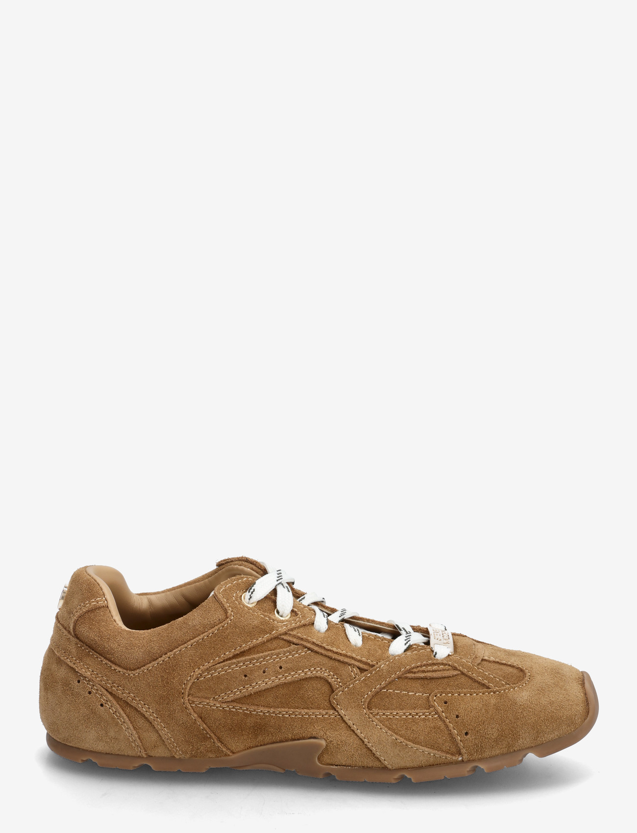 Steve Madden - Asiel - lave sneakers - camel suede - 1