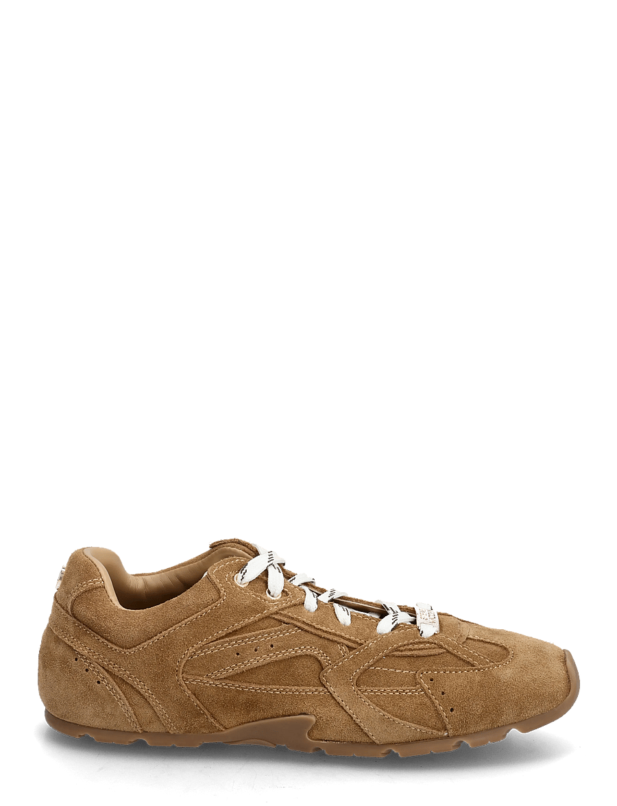 Steve Madden - Asiel - niedrige sneaker - camel suede - 1