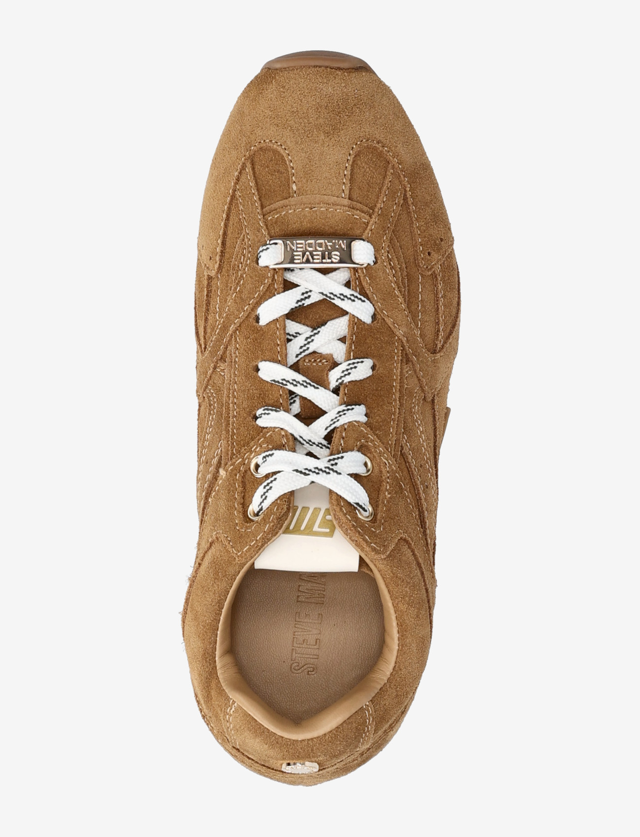 Steve Madden - Asiel - lave sneakers - camel suede - 3