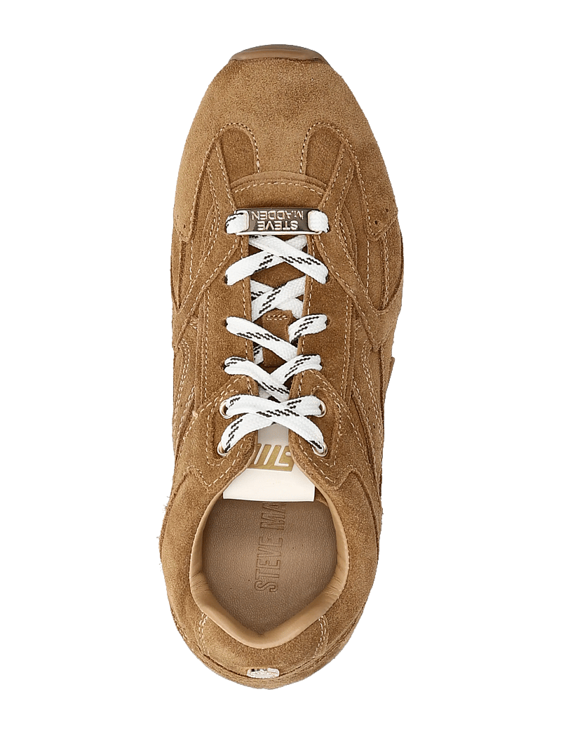 Steve Madden - Asiel - lave sneakers - camel suede - 3