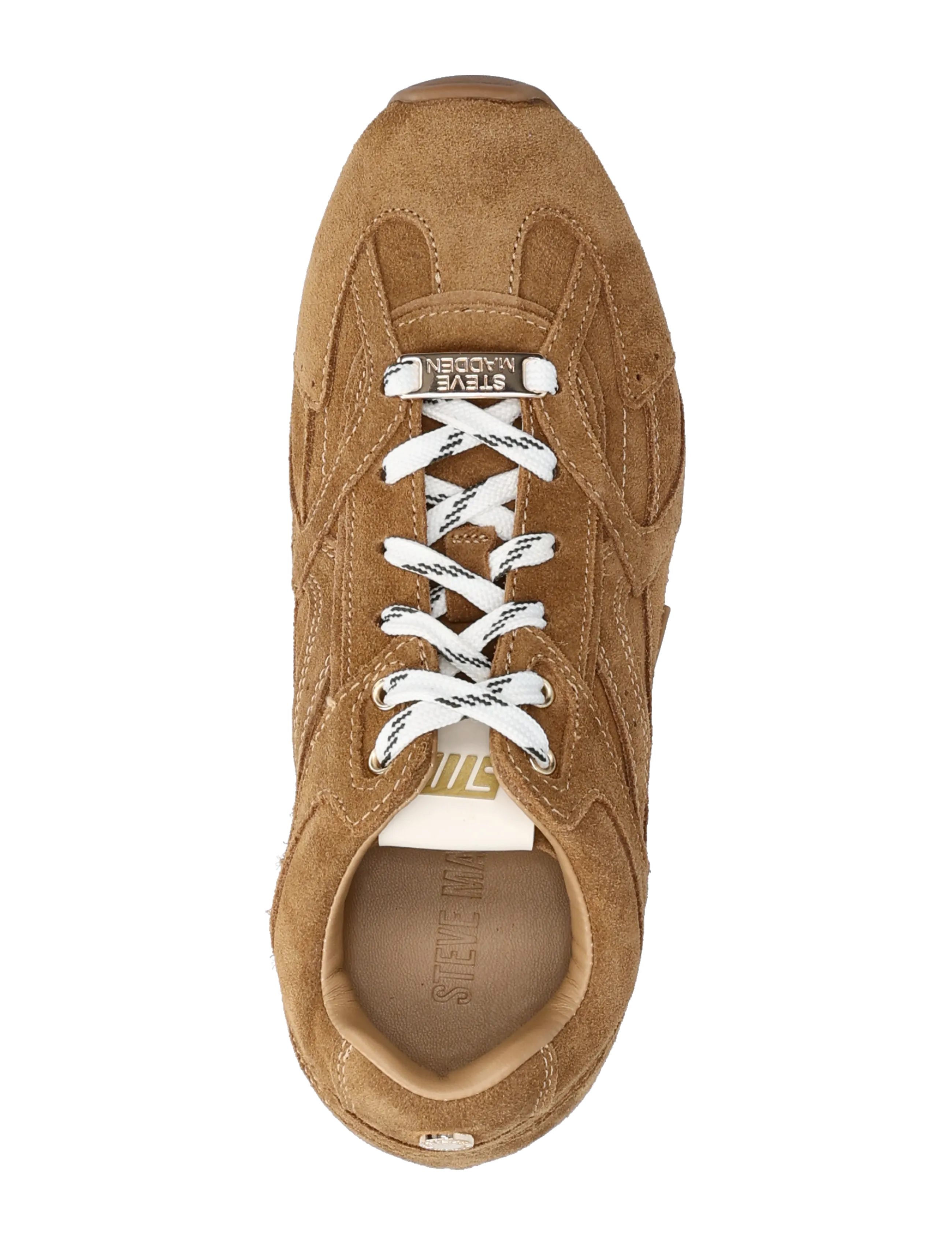 Steve Madden - Asiel - niedrige sneaker - camel suede - 3
