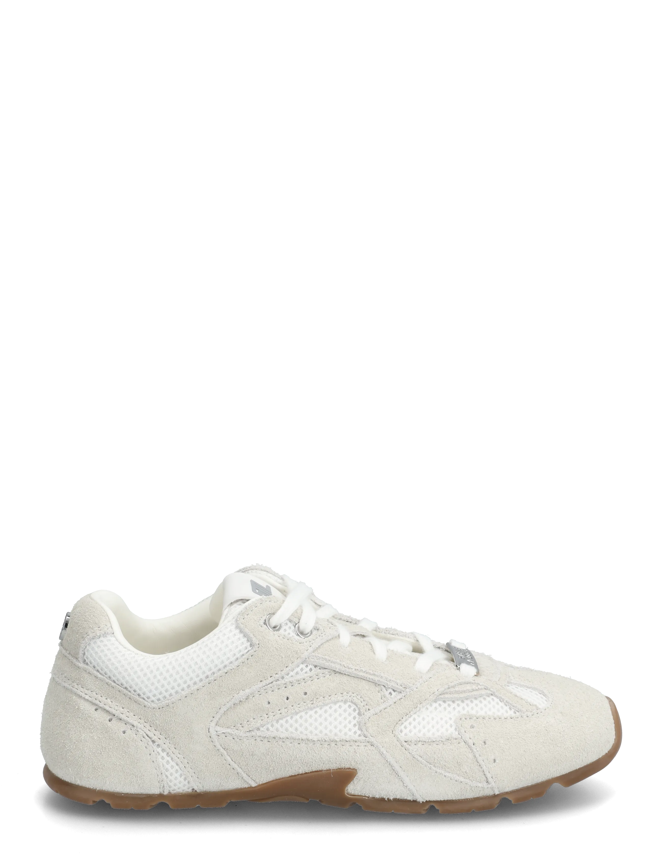 Steve Madden - Asiel - lave sneakers - white suede - 1