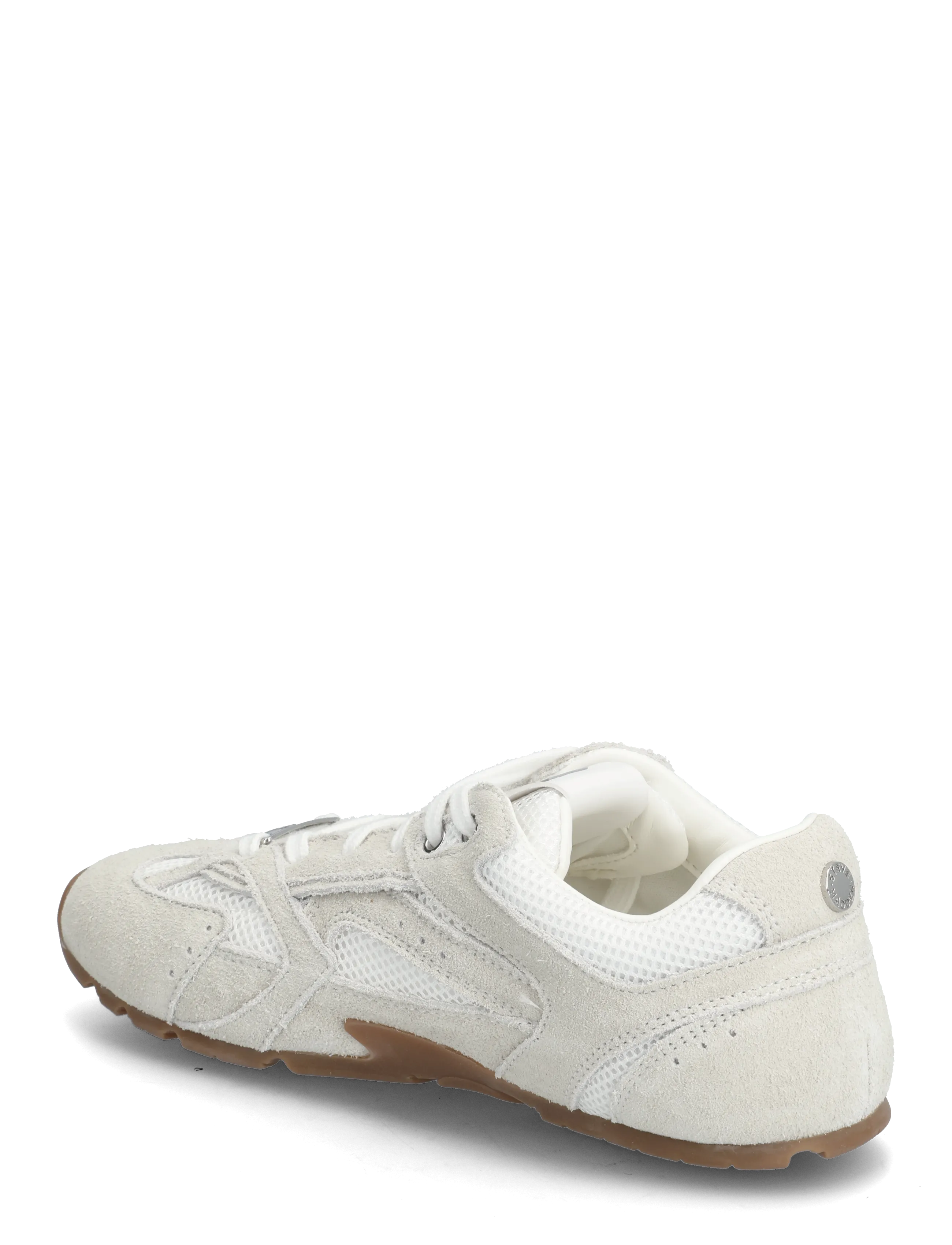 Steve Madden - Asiel - lave sneakers - white suede - 2