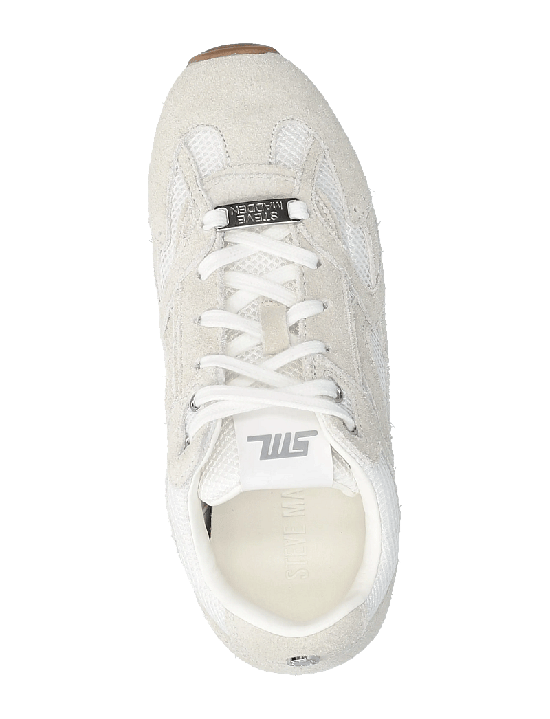 Steve Madden - Asiel - låga sneakers - white suede - 3