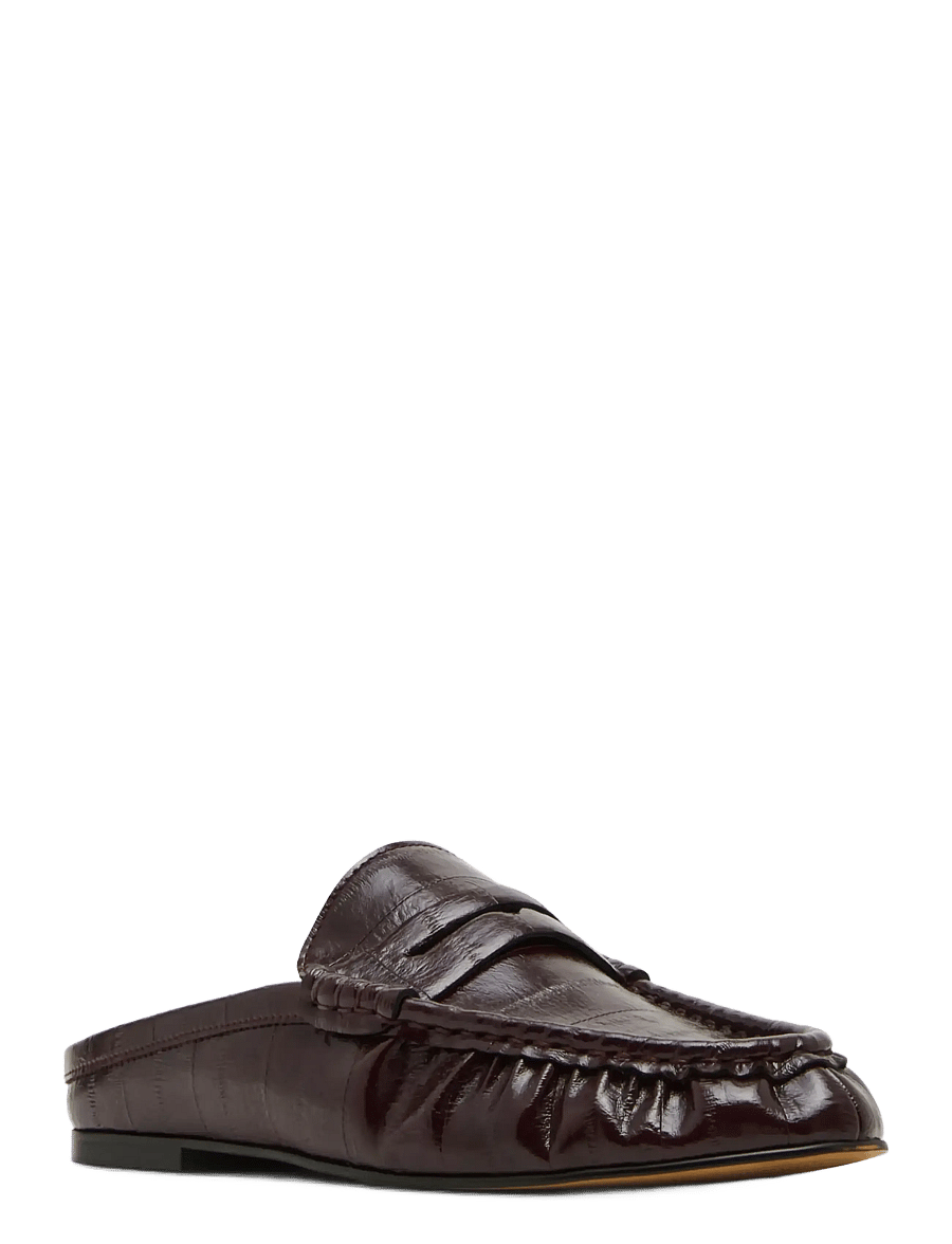Steve Madden - Rafe - platta mules - burgundy - 0