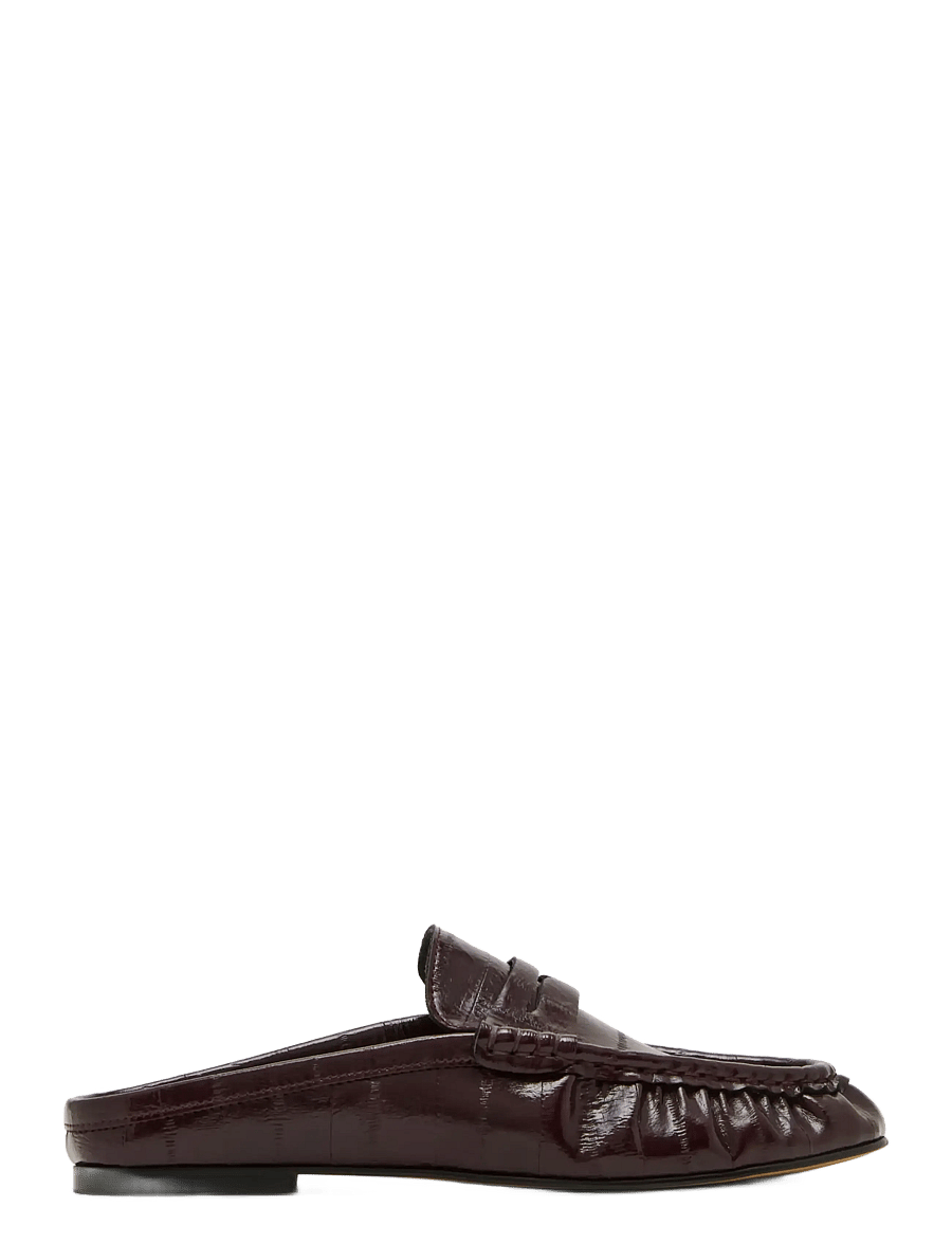 Steve Madden - Rafe - platta mules - burgundy - 1
