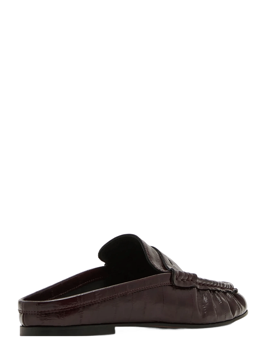 Steve Madden - Rafe - platta mules - burgundy - 2
