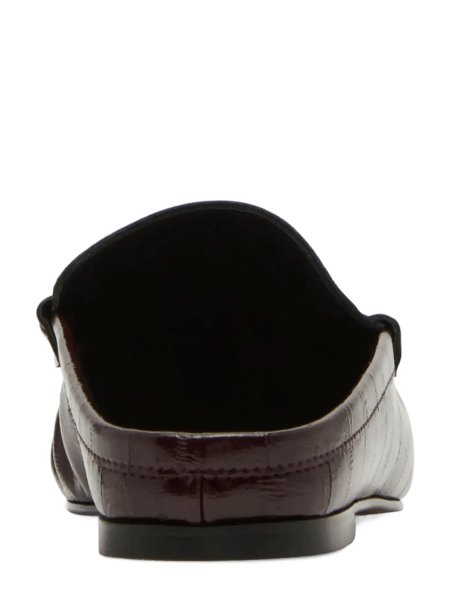Steve Madden - Rafe - platta mules - burgundy - 4