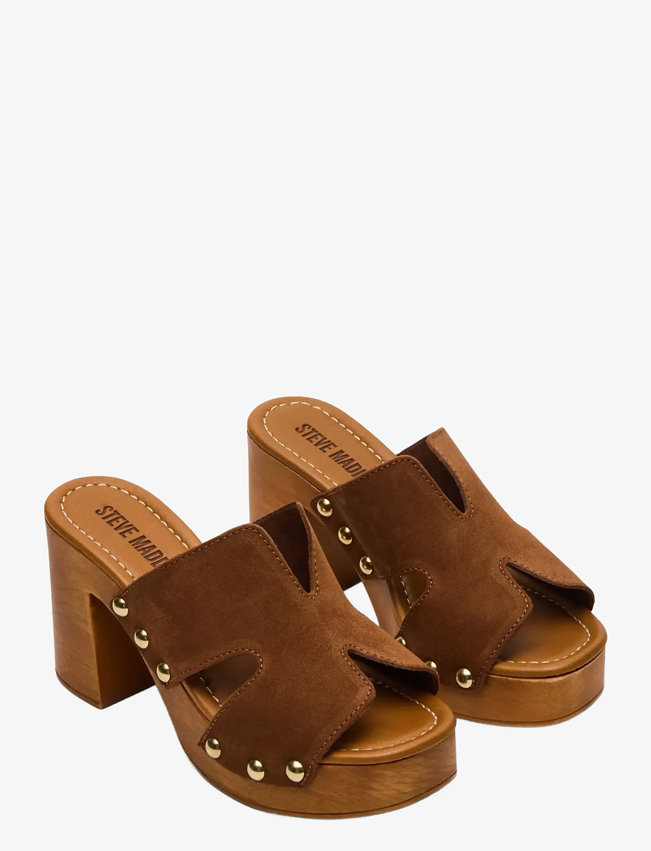 Steve Madden - Sunkissed - kontsaga muula-stiilis jalanõud - chestnut suede - 1