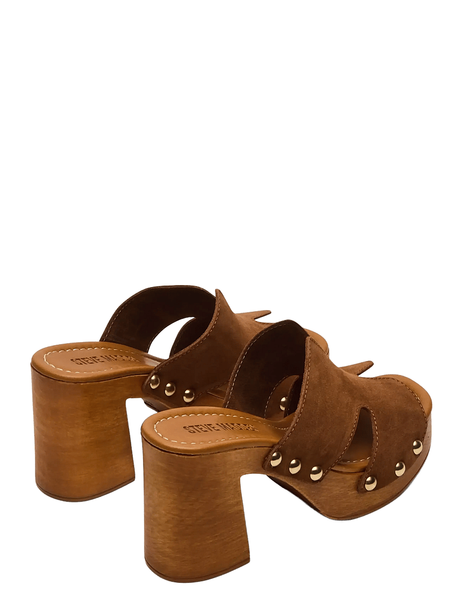 Steve Madden - Sunkissed - pantoletten mit absatz - chestnut suede - 2