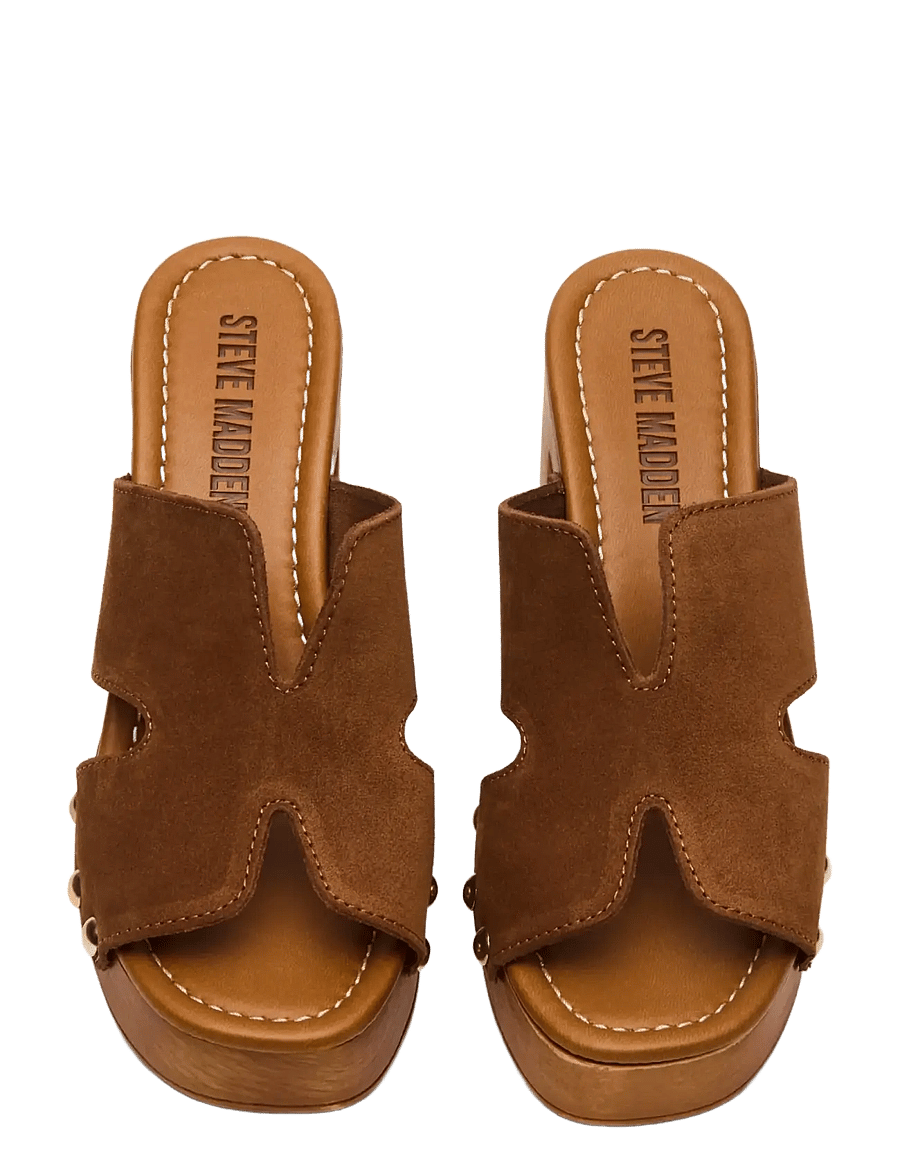 Steve Madden - Sunkissed - pantoletten mit absatz - chestnut suede - 3