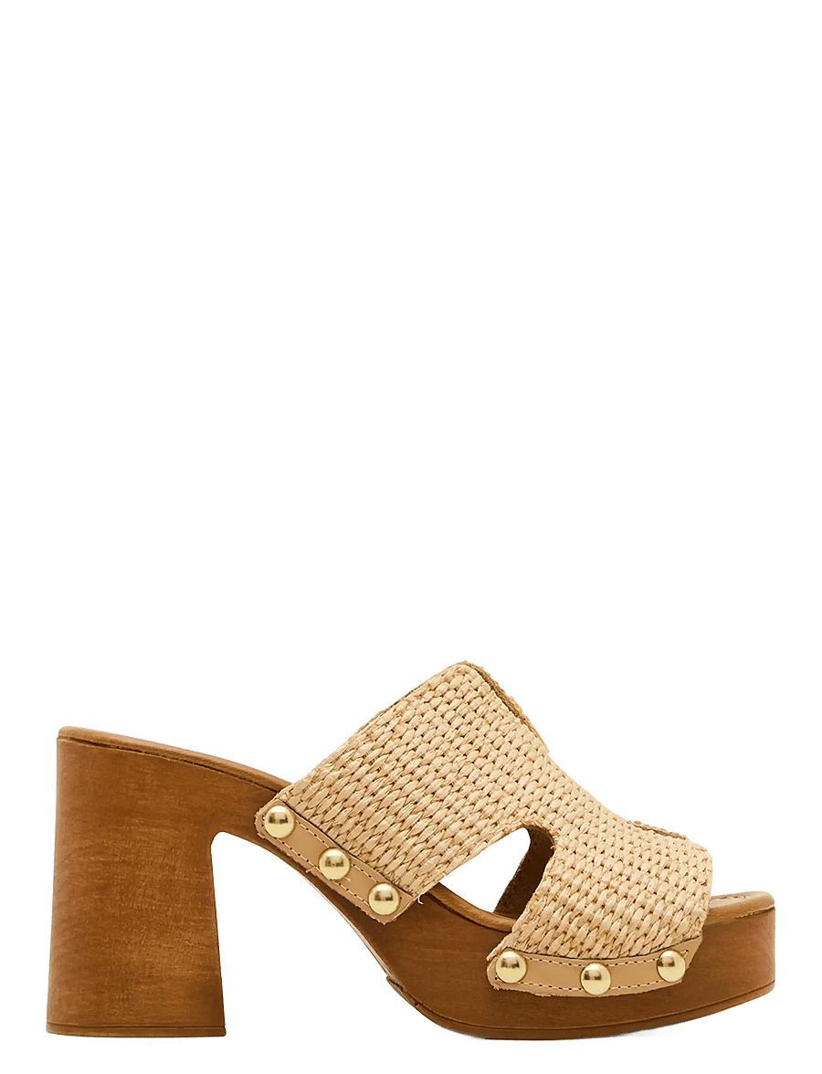 Steve Madden - Sunkissed - kontsaga muula-kingad - raffia - 0