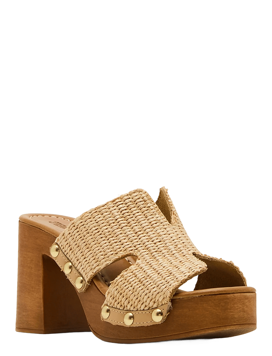 Steve Madden - Sunkissed - kontsaga muula-kingad - raffia - 1