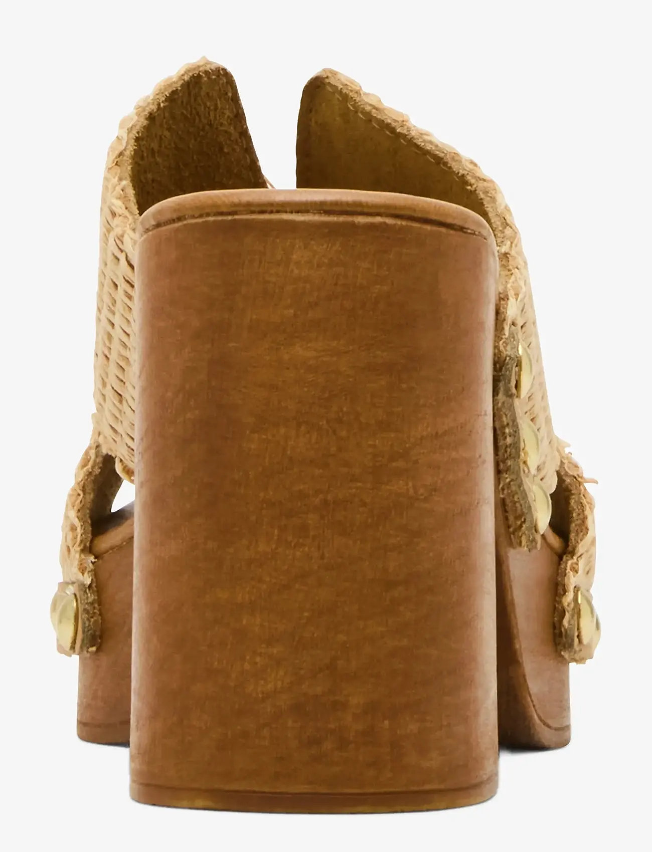 Steve Madden - Sunkissed - heeled mules - raffia - 3