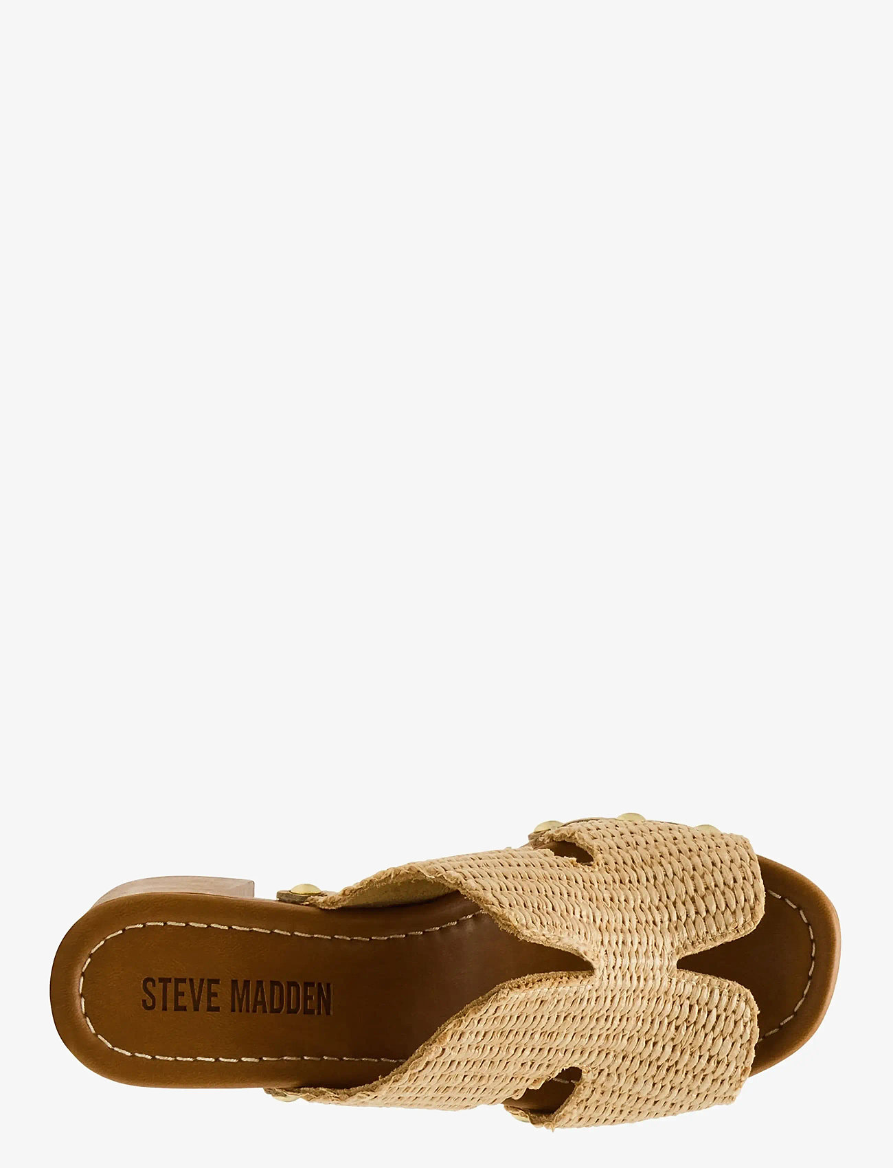 Steve Madden - Sunkissed - heeled mules - raffia - 4
