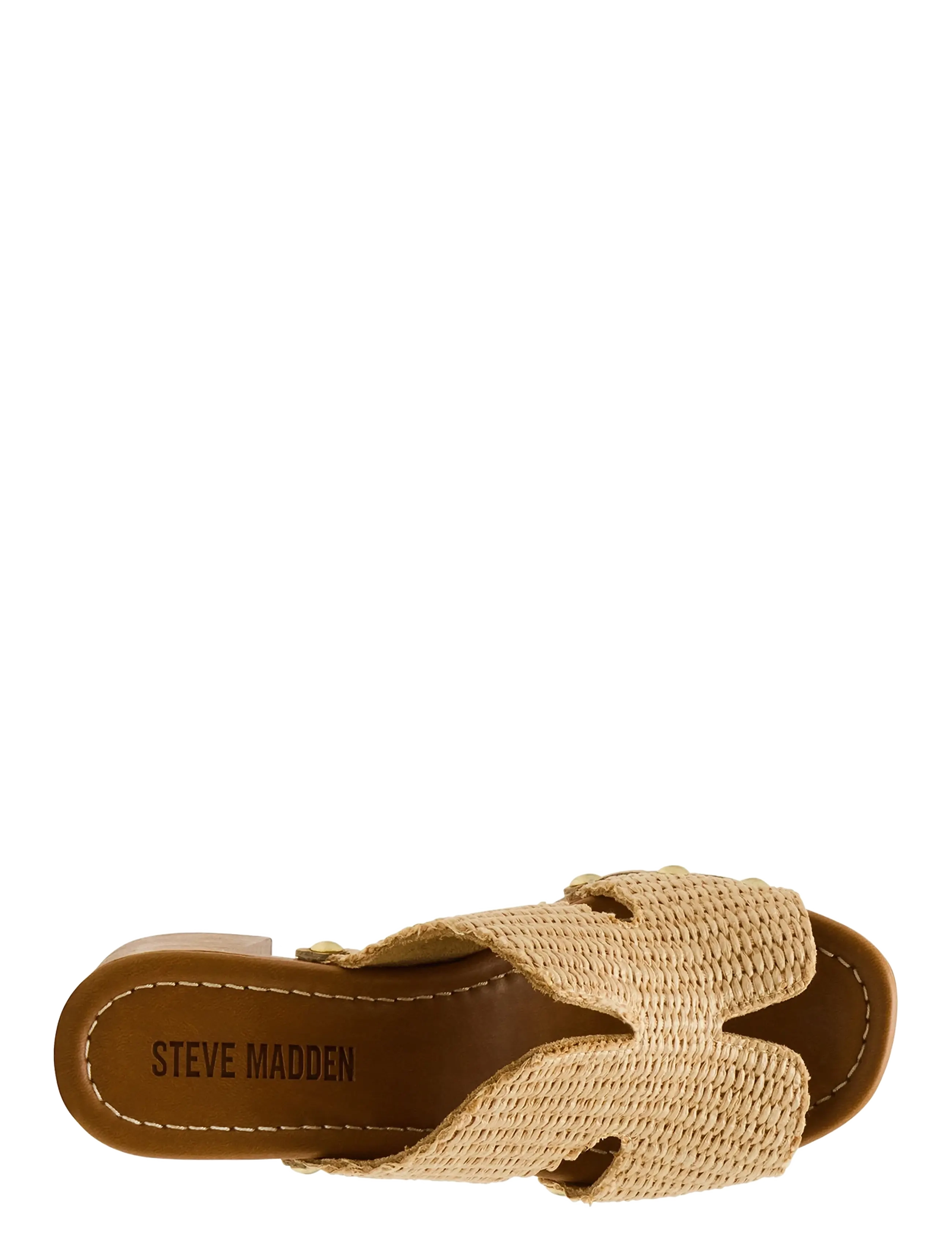 Steve Madden - Sunkissed - pantoletten mit absätzen - raffia - 4