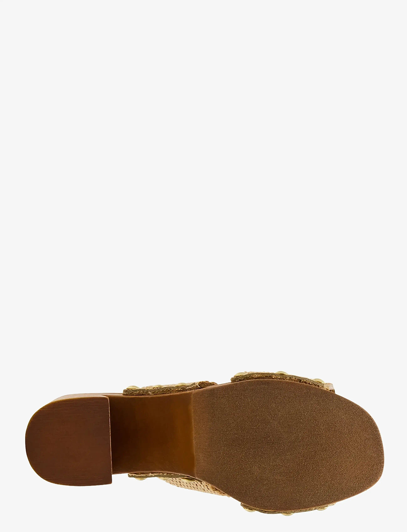 Steve Madden - Sunkissed - heeled mules - raffia - 5