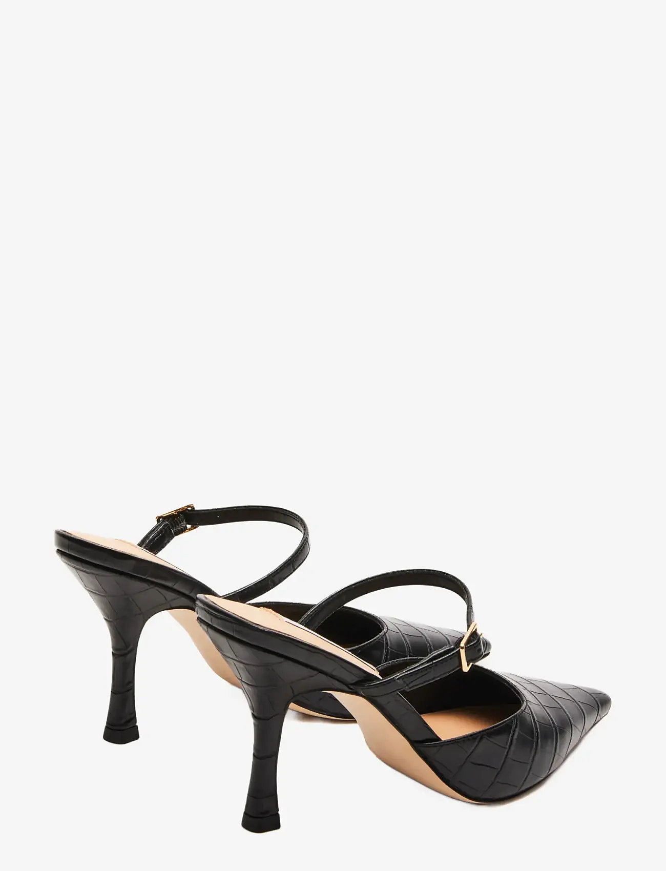 Steve Madden - Brecki - festtøj til outletpriser - black croco - 2