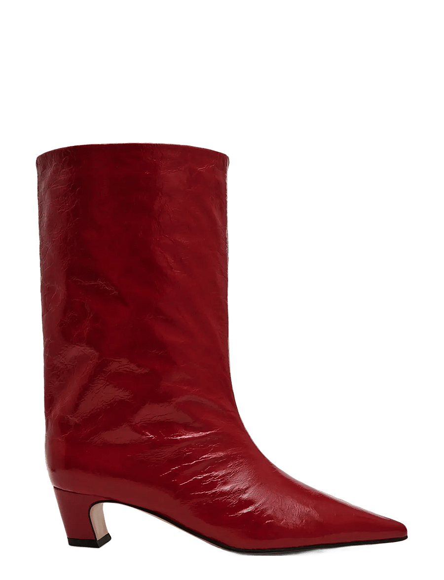 Steve Madden - Lytton - everyday style - red crinkle - 0