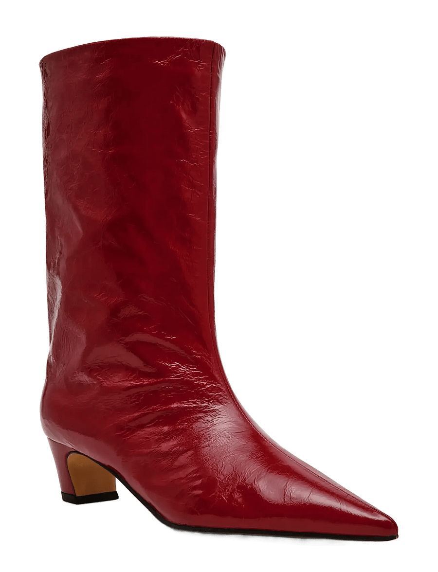 Steve Madden - Lytton - everyday style - red crinkle - 1