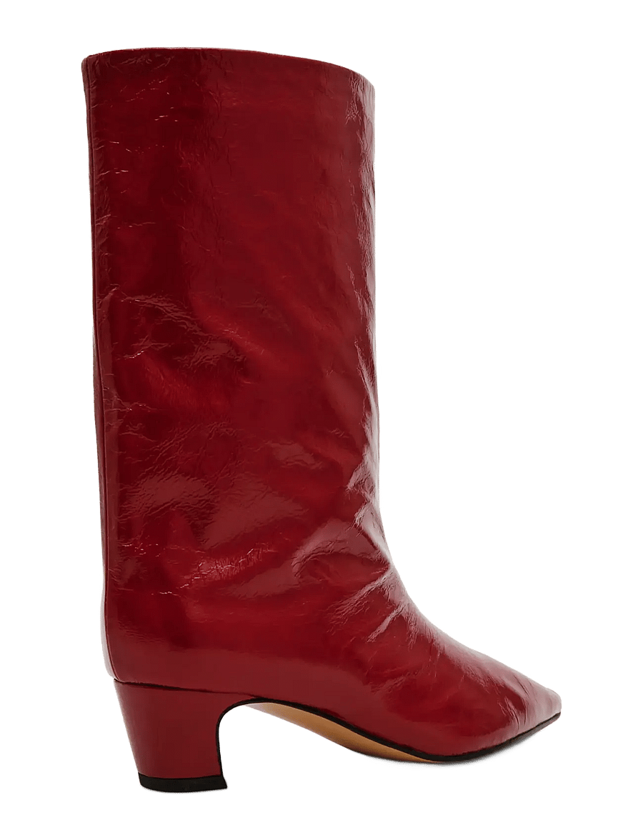 Steve Madden - Lytton - everyday style - red crinkle - 2