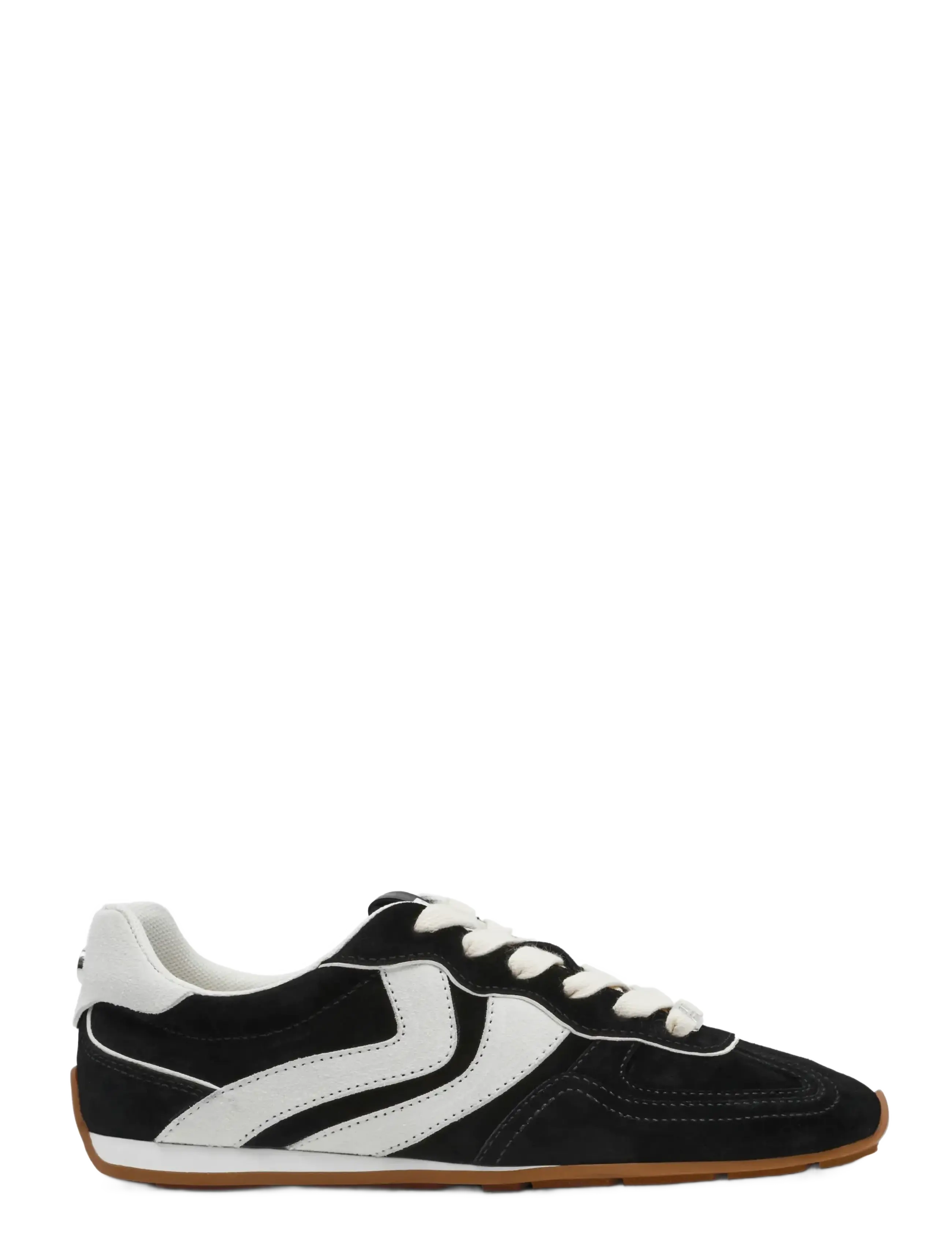 Steve Madden Abbi-Sm - Vabaajajalatsid - BLACK SUEDE / black