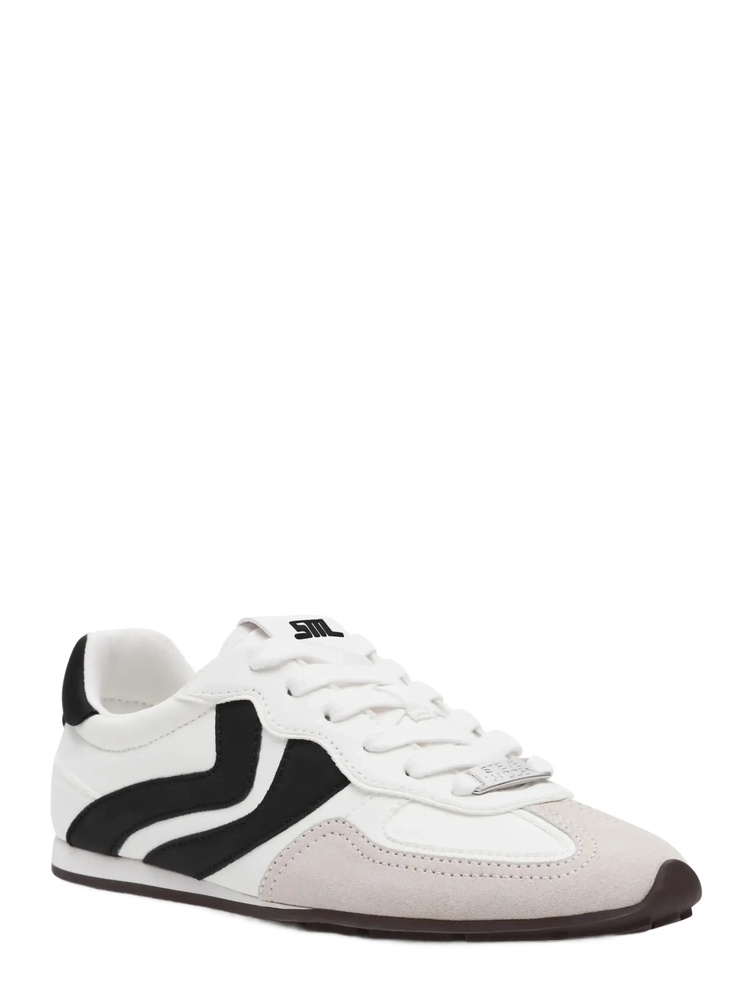 Steve Madden - Abbi-SM - niedrige sneakers - wht/blkgry - 1